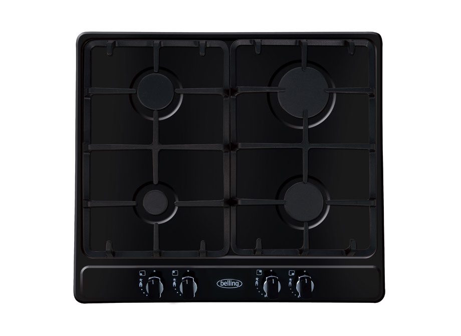Belling 60Cm Gas Hob With Cast Iron Pan Supports