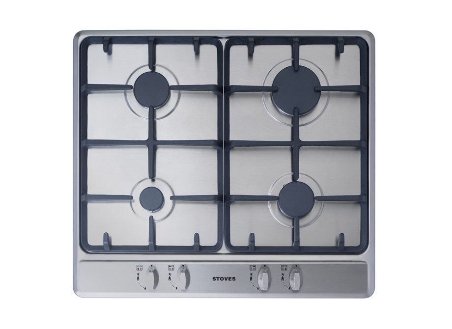 Stoves 60Cm Gas Hob With Cast Iron Supports