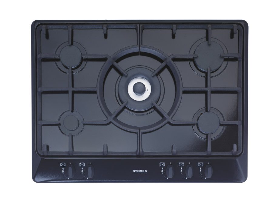 Stoves 70Cm Gas Hob With Cast Iron Supports