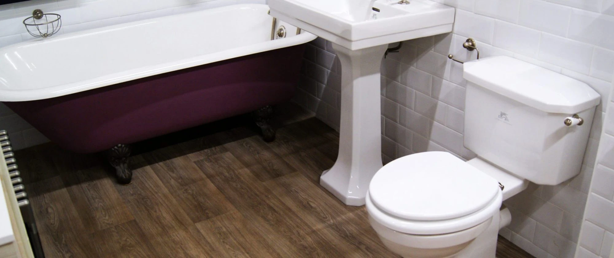 tiled bathroom in watford showroom
